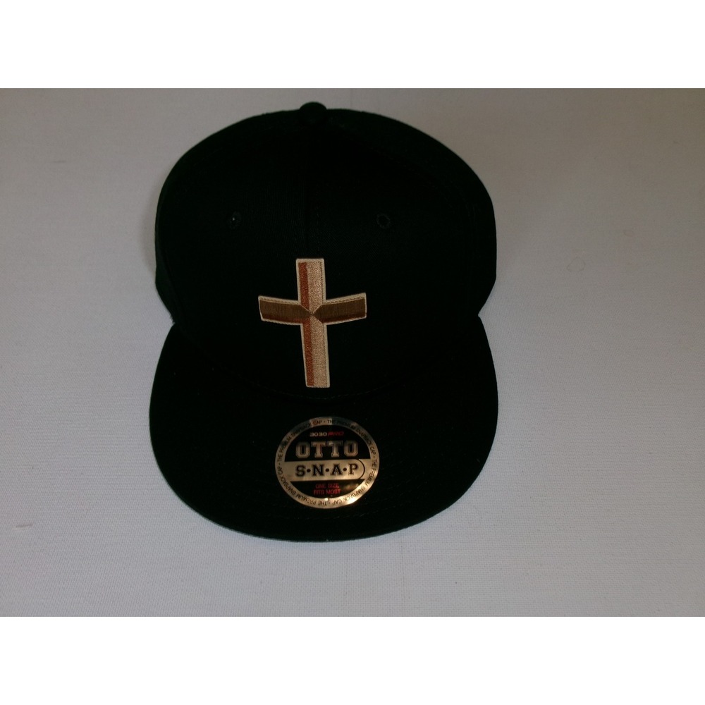 CROSS CHRISTIAN CHRIST JESUS   SNAPBACK  BEACH GOLF Y2K 00S   HAT CAP VINTAGE J1